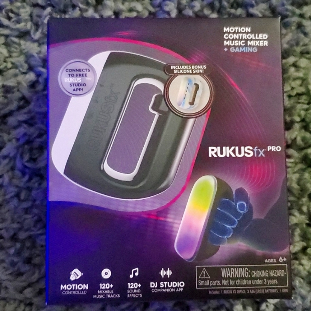 RUKUSfx PRO Motion Controlled Music Mixer+Gaming NEW IN BOX!!